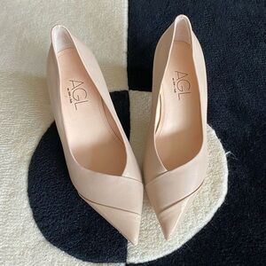 NEW AGL Stefy Block Heel Pumps